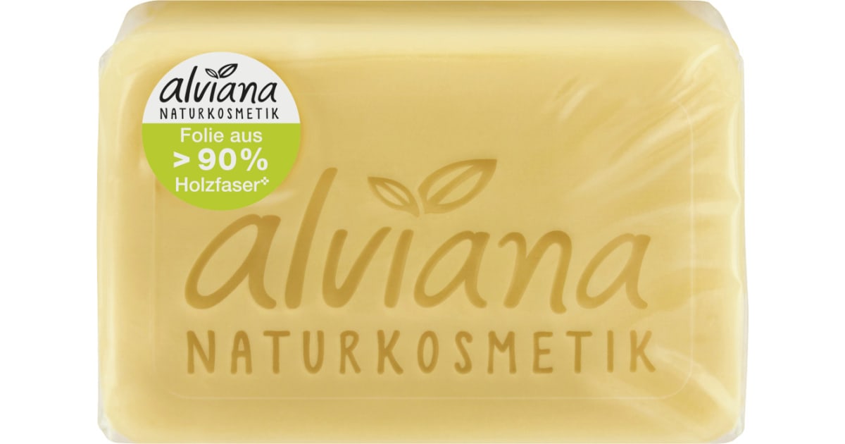 alviana Honig & Milch Pflanzenöl Seife