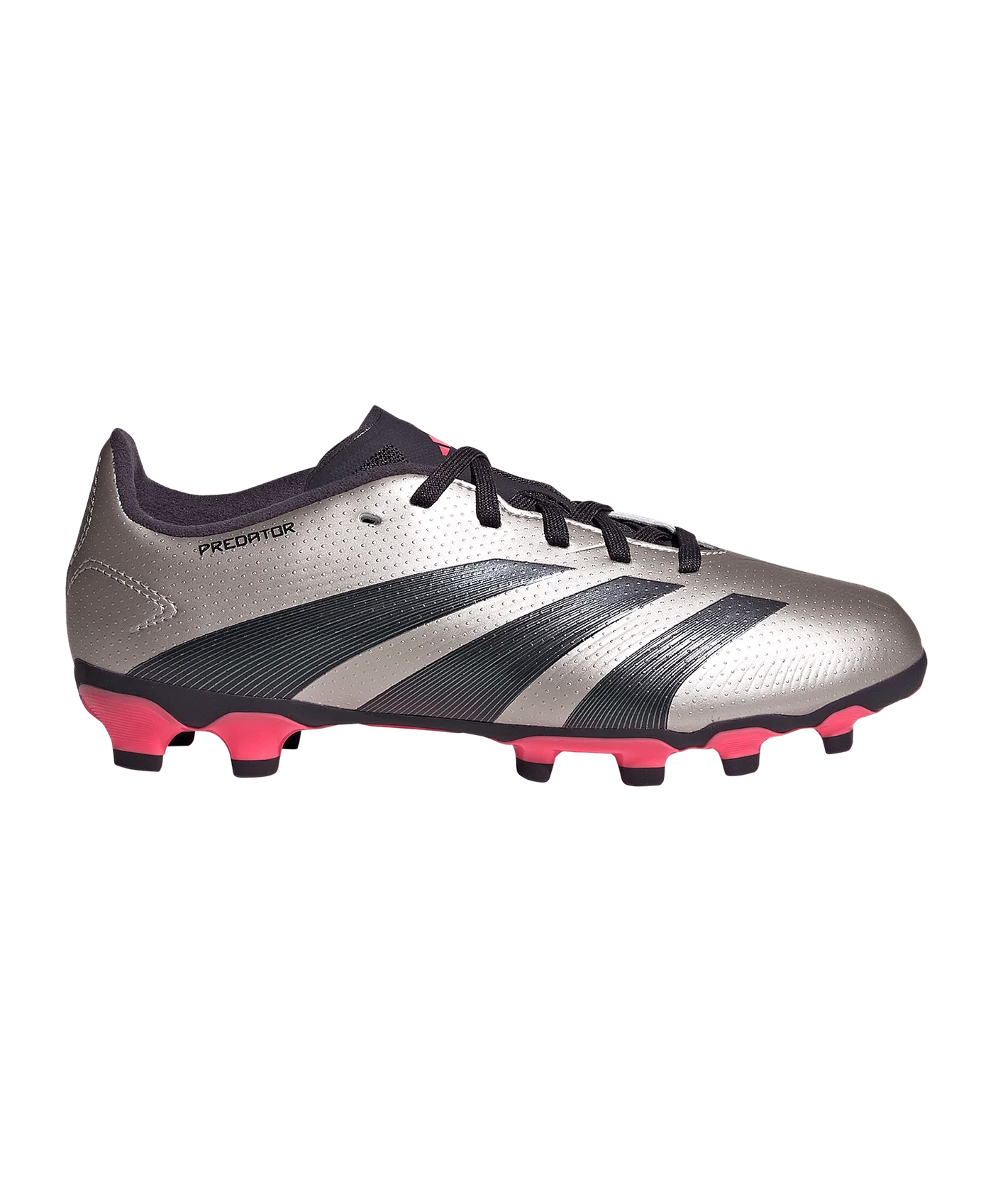 adidas Predator League MG Vivid Horizon Kids Grau Pink