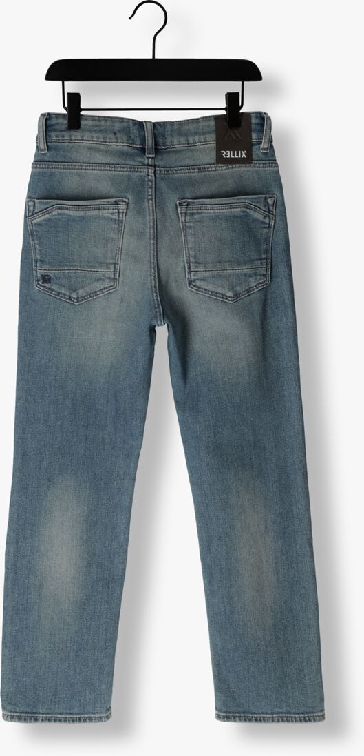 RELLIX blauwe rellix straight leg jeans joel straight wide fit