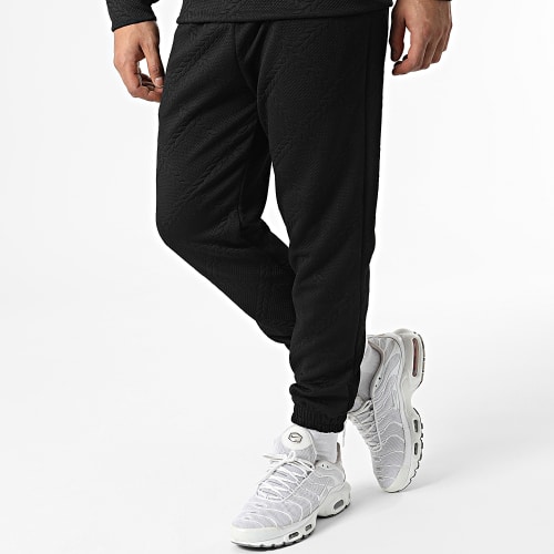 Ensemble Sweat Capuche et Pantalon Jogging SH-52 Noir