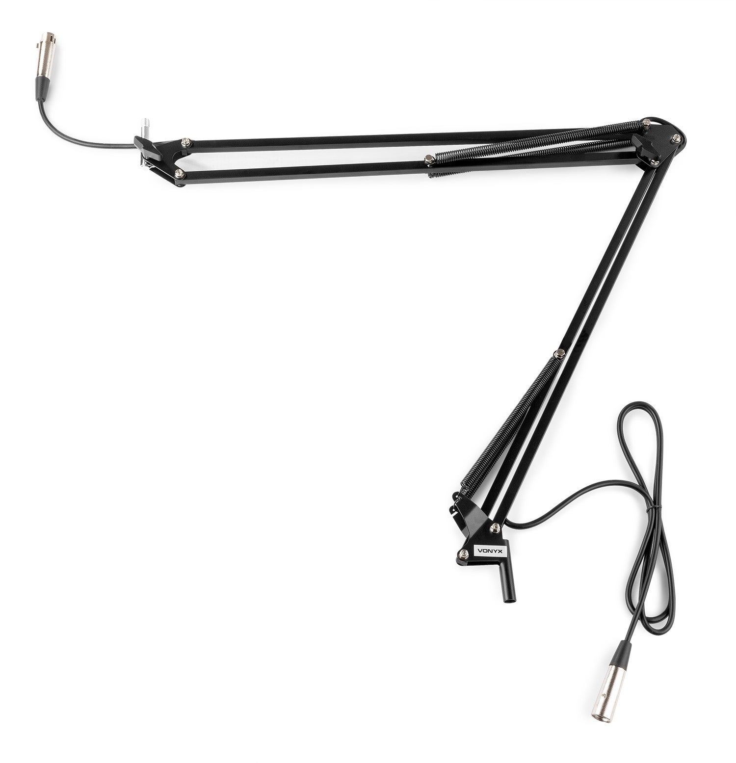 Vonyx CMS400B condensatormicrofoon met broadcast arm en popfilter