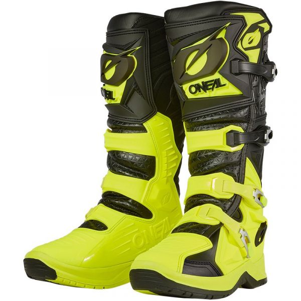 O'neal Botas Rmx Pro Black / Neon Yellow 45/11