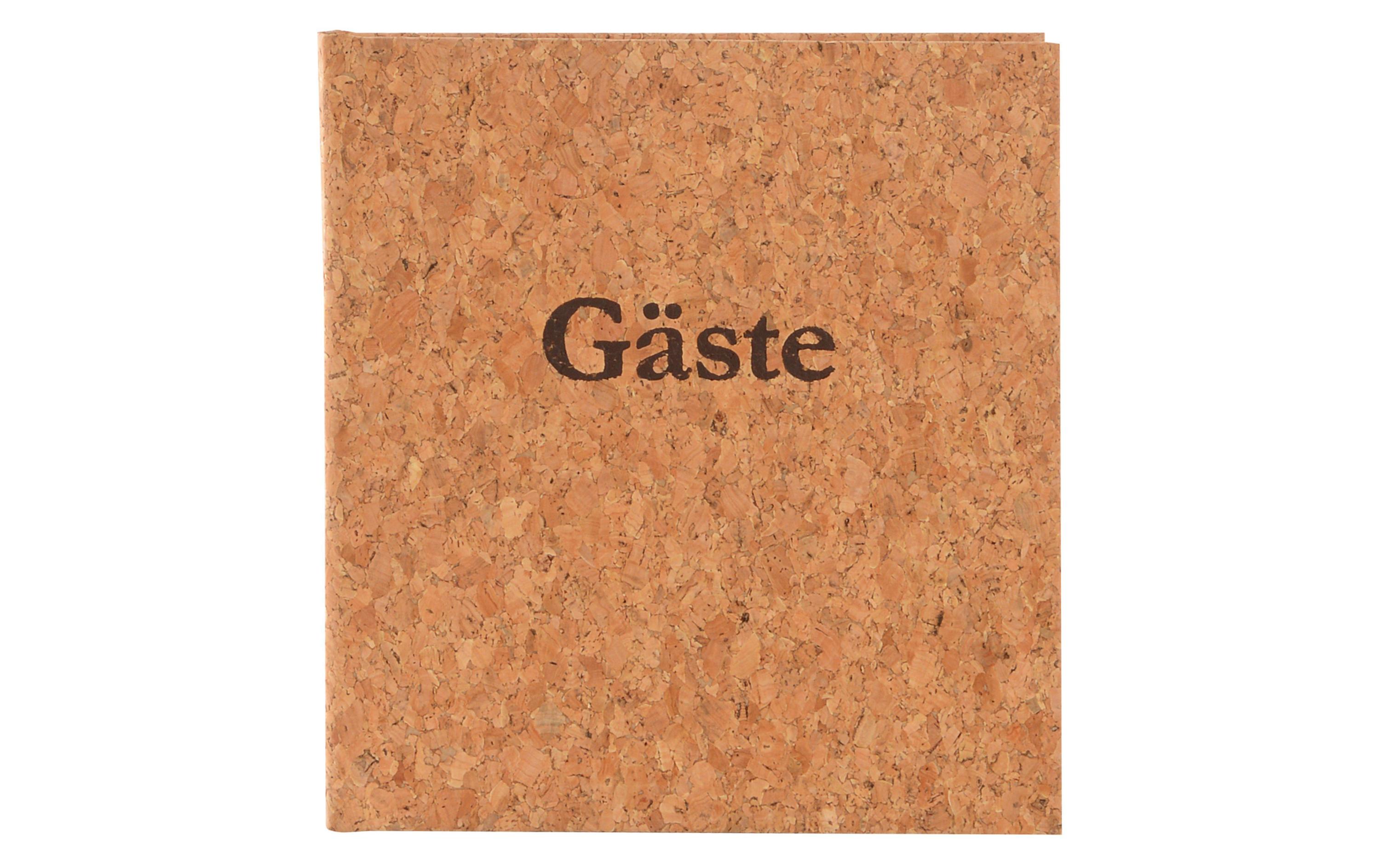 Gästebuch aus KorkGästebuch