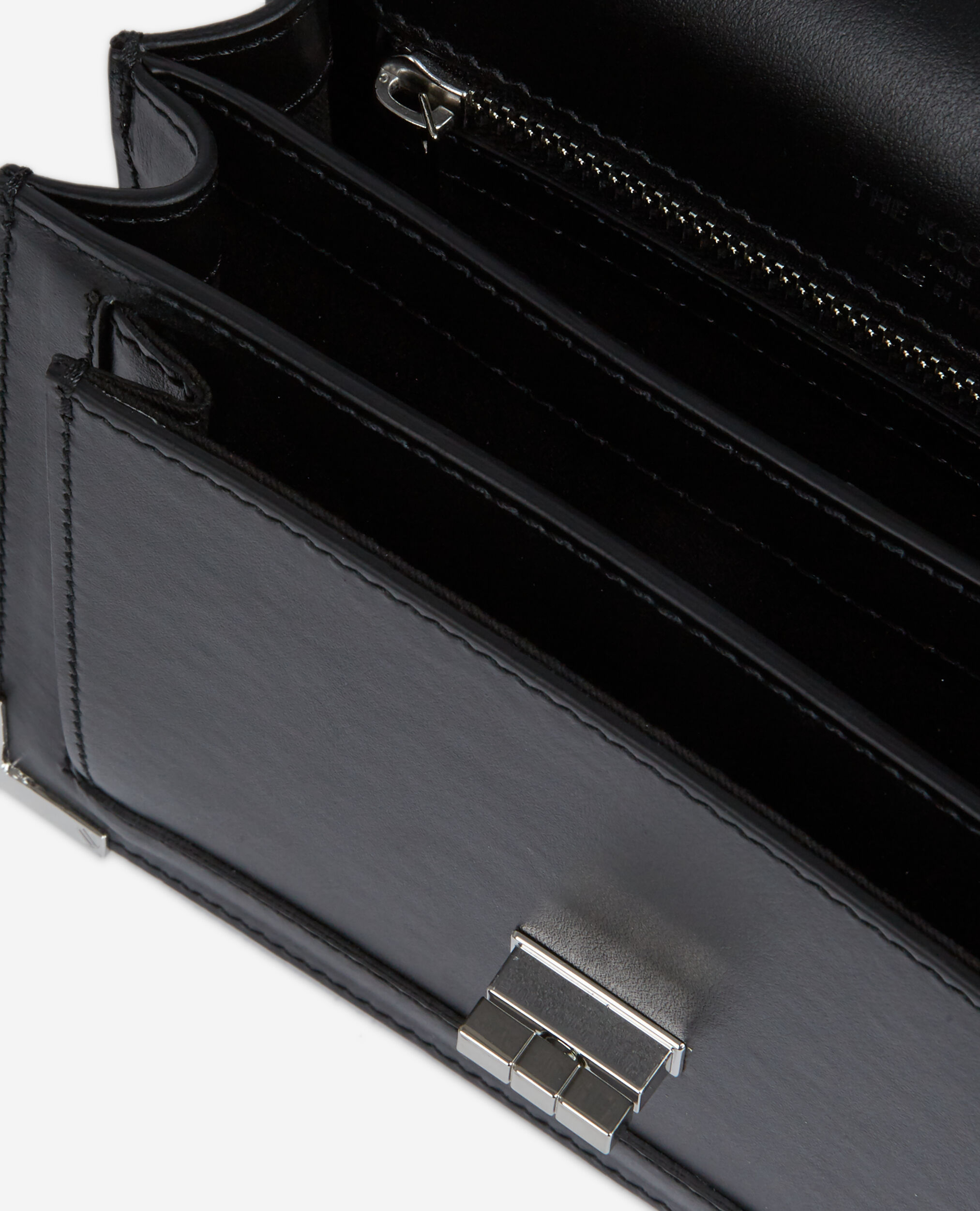 Sac Emily small en cuir noir