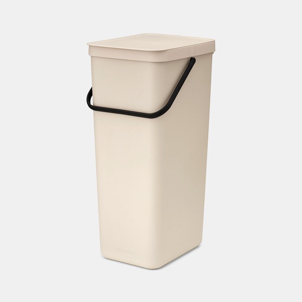 Sort & Go afvalemmer, 40 liter - Soft Beige