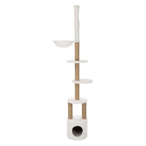 Arranhador grande para gatos, branco