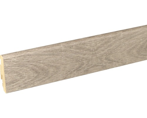 SKANDOR plint, eiken, gezaagd, FU60L, 18 x 58 x 2400 mm