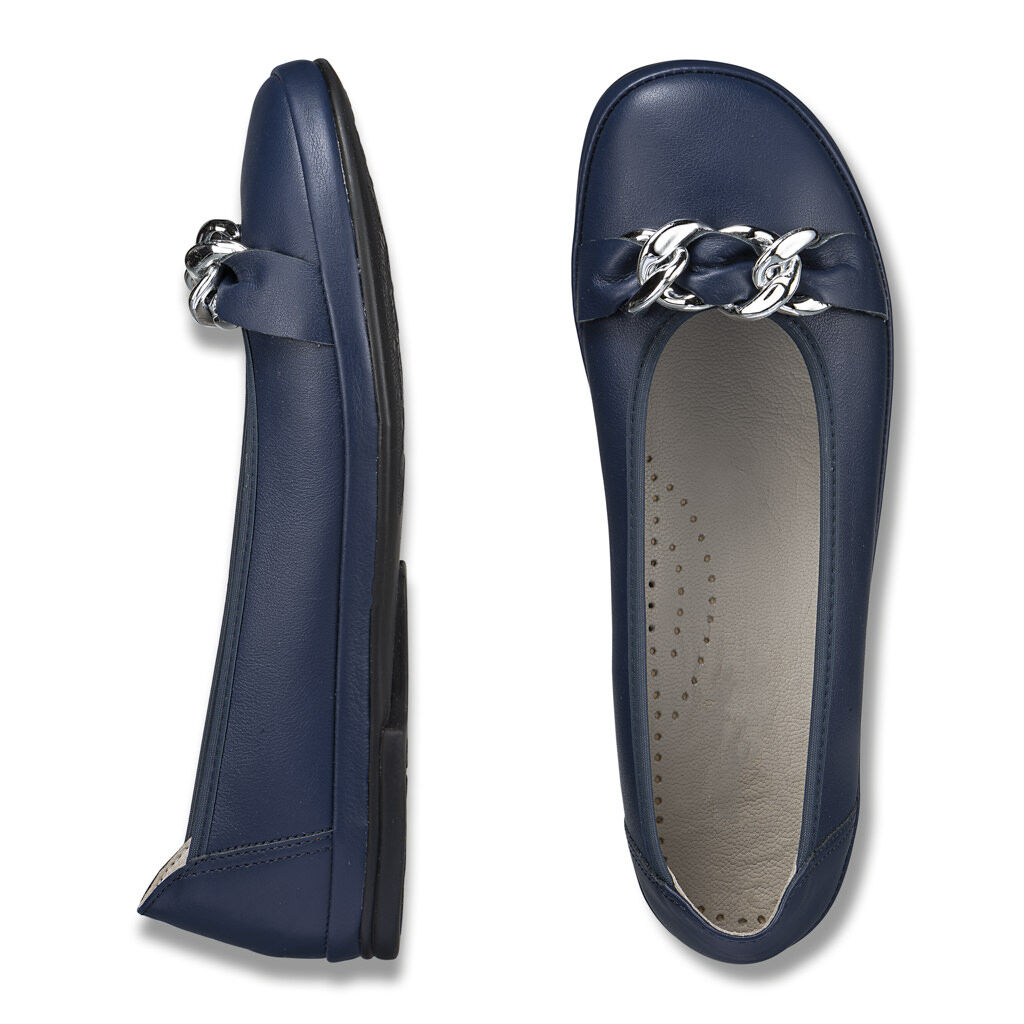 DAMEN - Ballerina AIDA blau