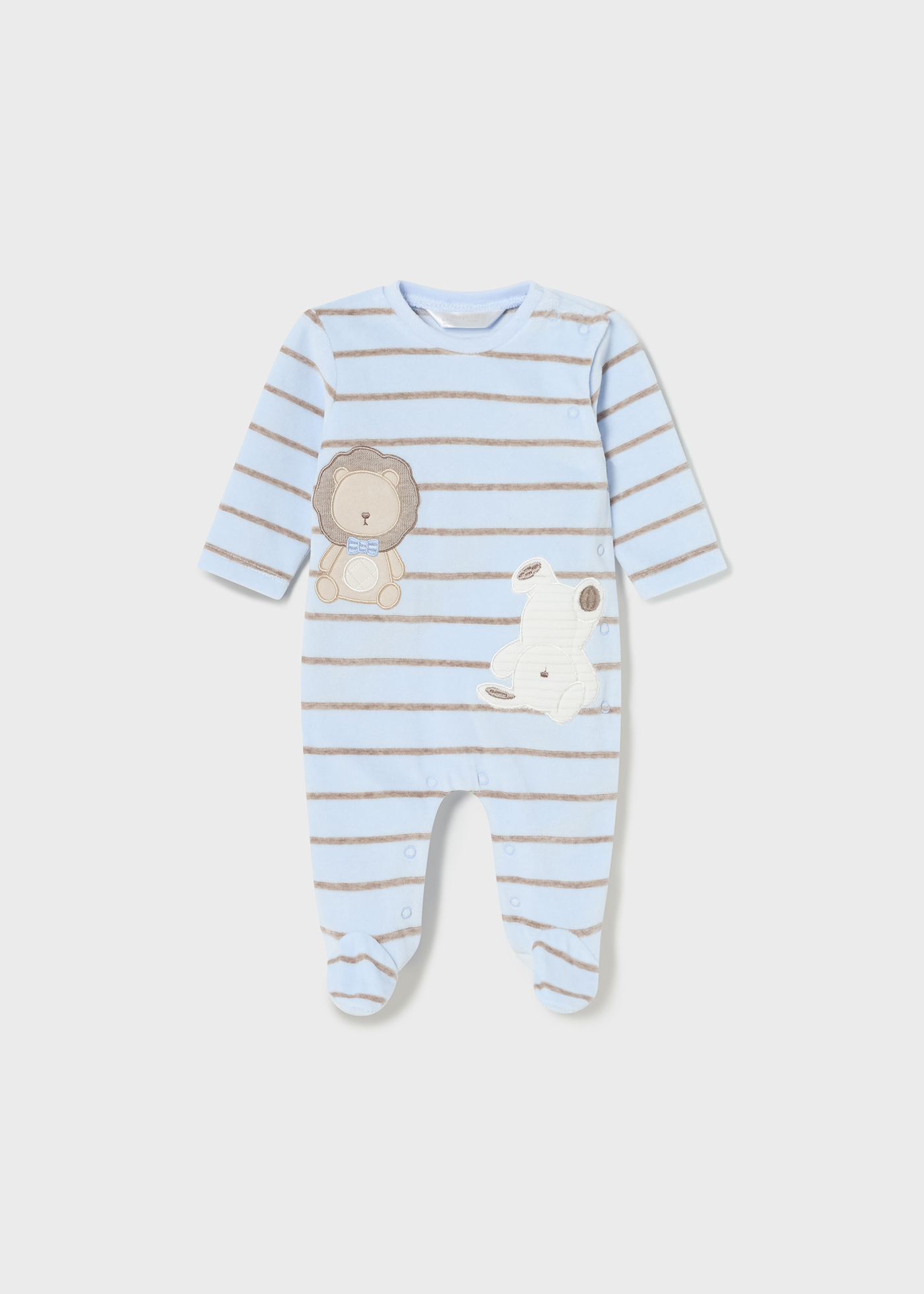 pijamas Better Cotton para recém-nascidos que soltam pelos