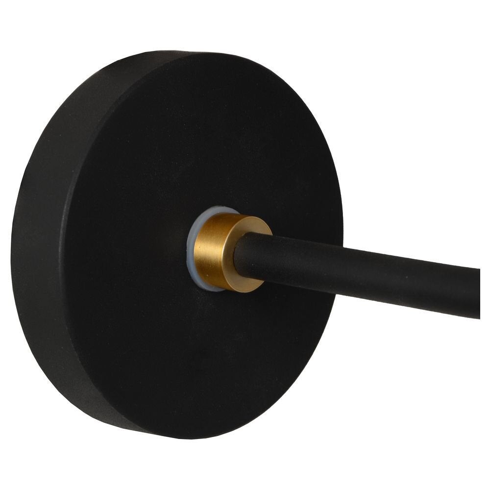 Berend badkamerwandlamp in zwart G9 252 x 205 x 120 mm