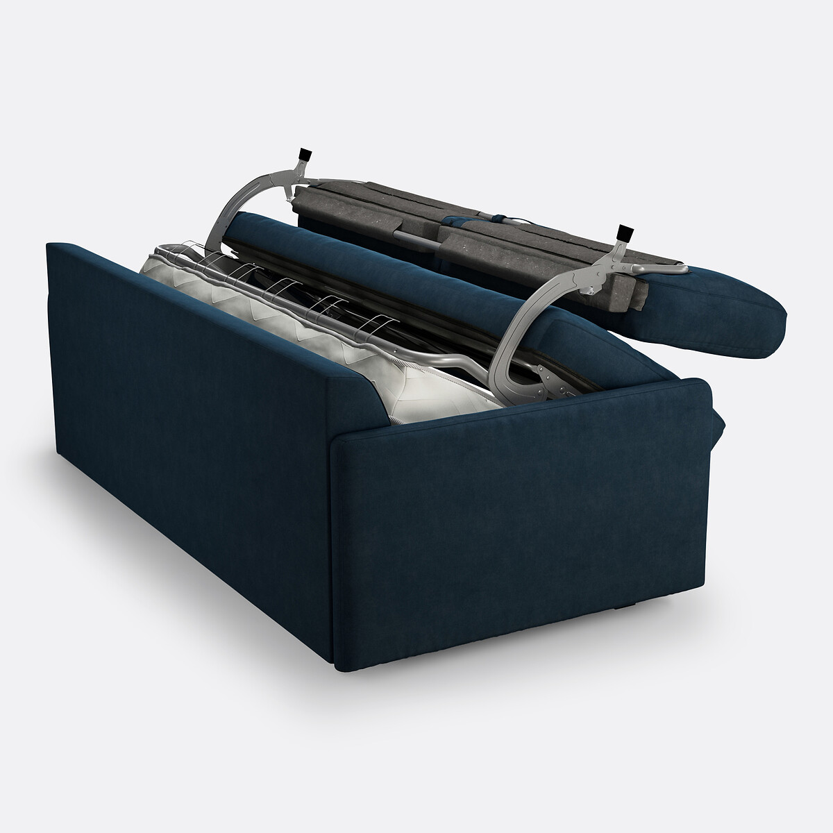 LA REDOUTE INTERIORS<br>Cama Fluweel, espuma Marta