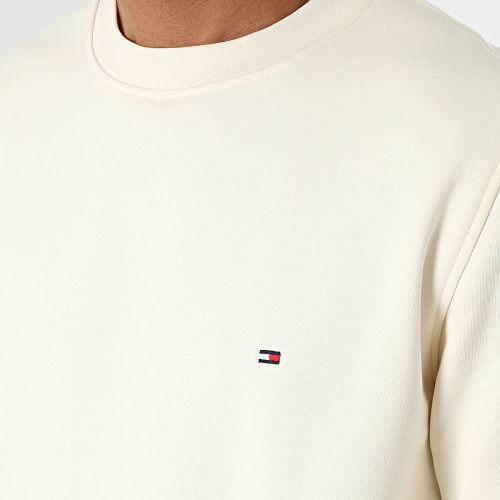 Sweat Crewneck Flag Logo 2735 Beige