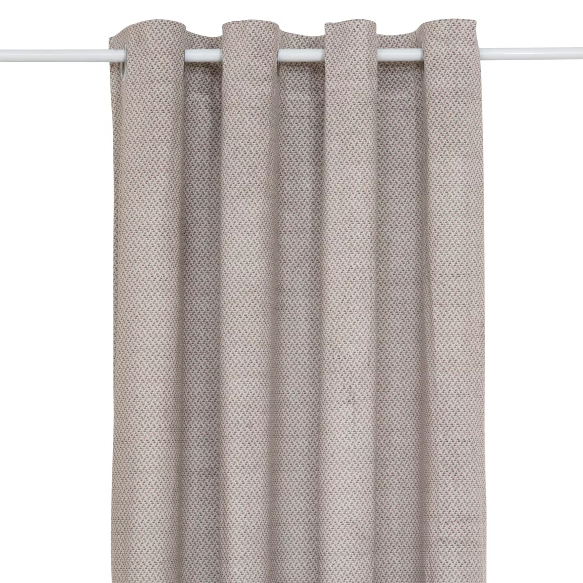 Rideau occultant velours (135 x 260 cm) Yupi Beige lin