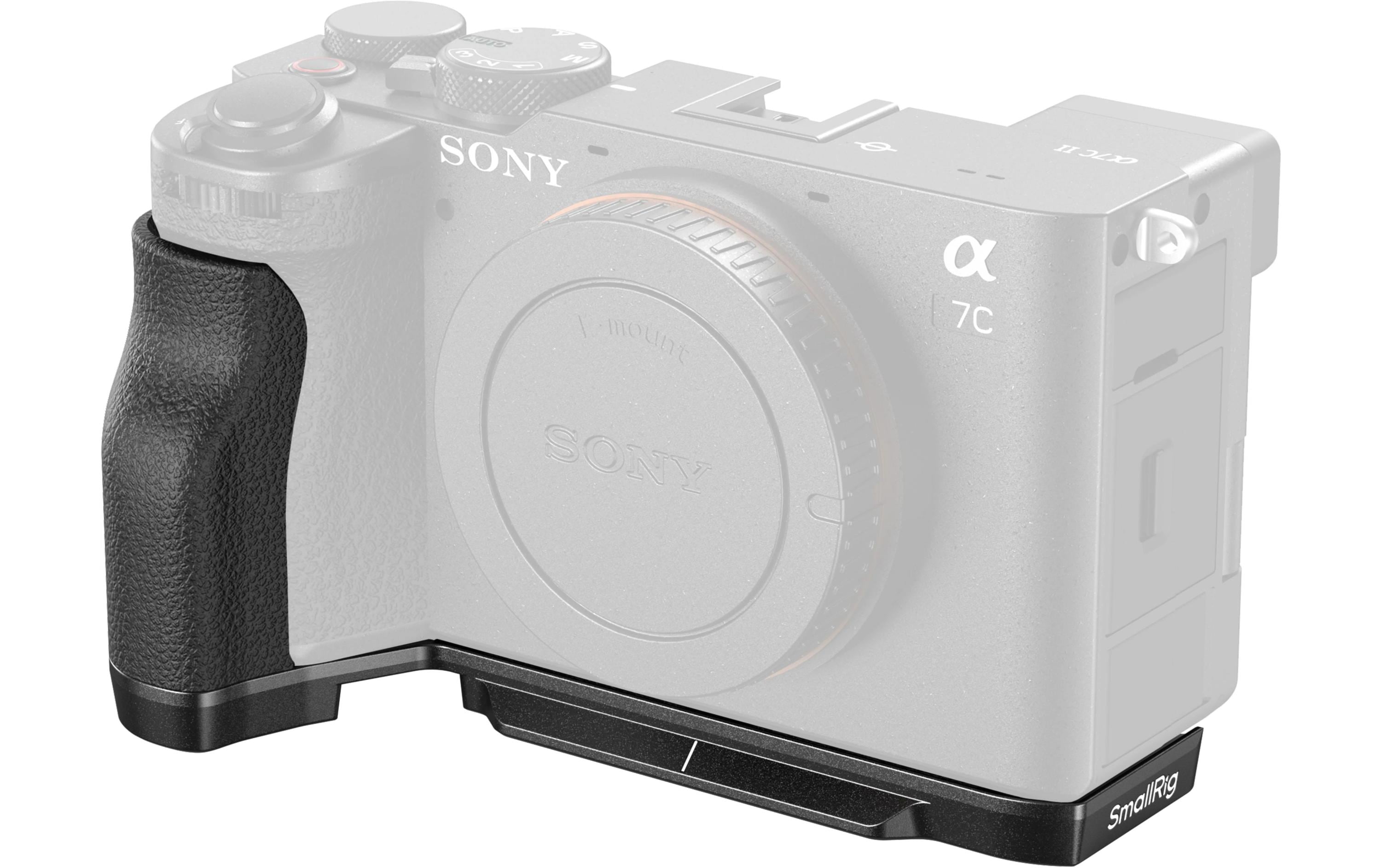 L-Winkel mit Silikongriff für Sony Alpha 7C II / Alpha 7CRVerbessert den Griff der Kamera