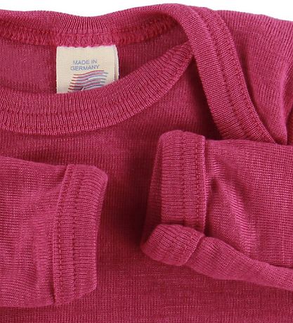 Engel Body l/æ - Uld/Silke - Raspberry