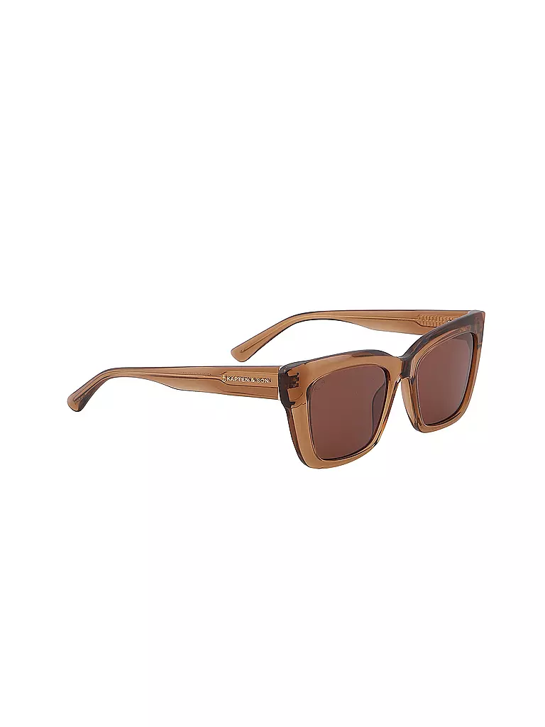 KAPTEN & SON Sonnenbrille  CASSIS hellbraun