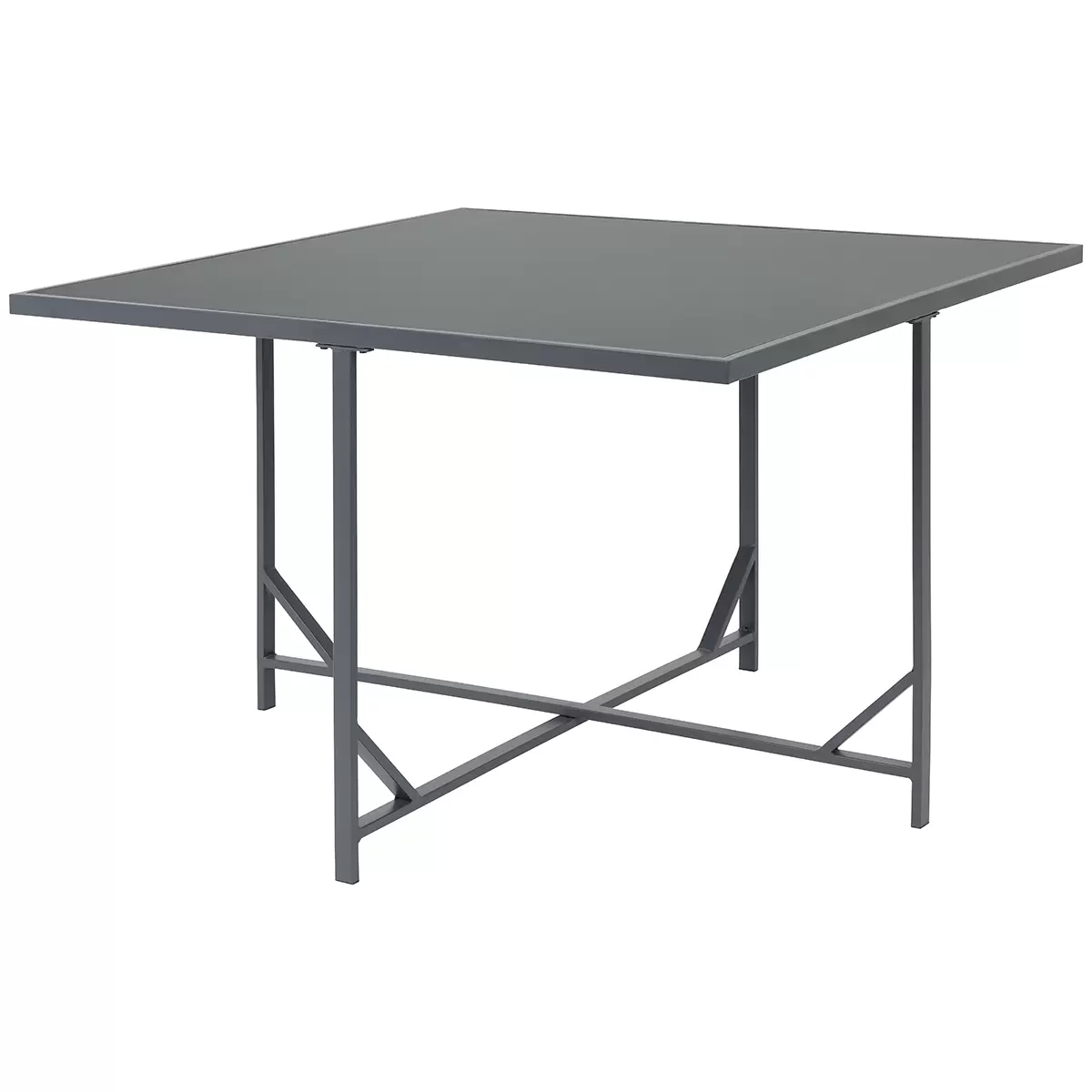 Beldano Gartengarnitur Rhodos 5-teilig dunkelgrau,grau