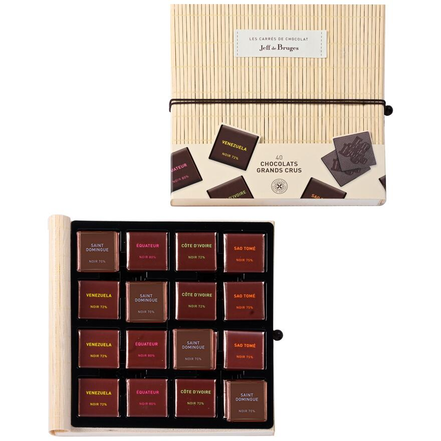 Boite Macao 40 Carrés Grands Crus