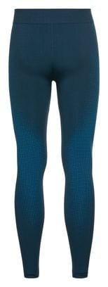 Collant Long Odlo Performance Warm Eco Bleu