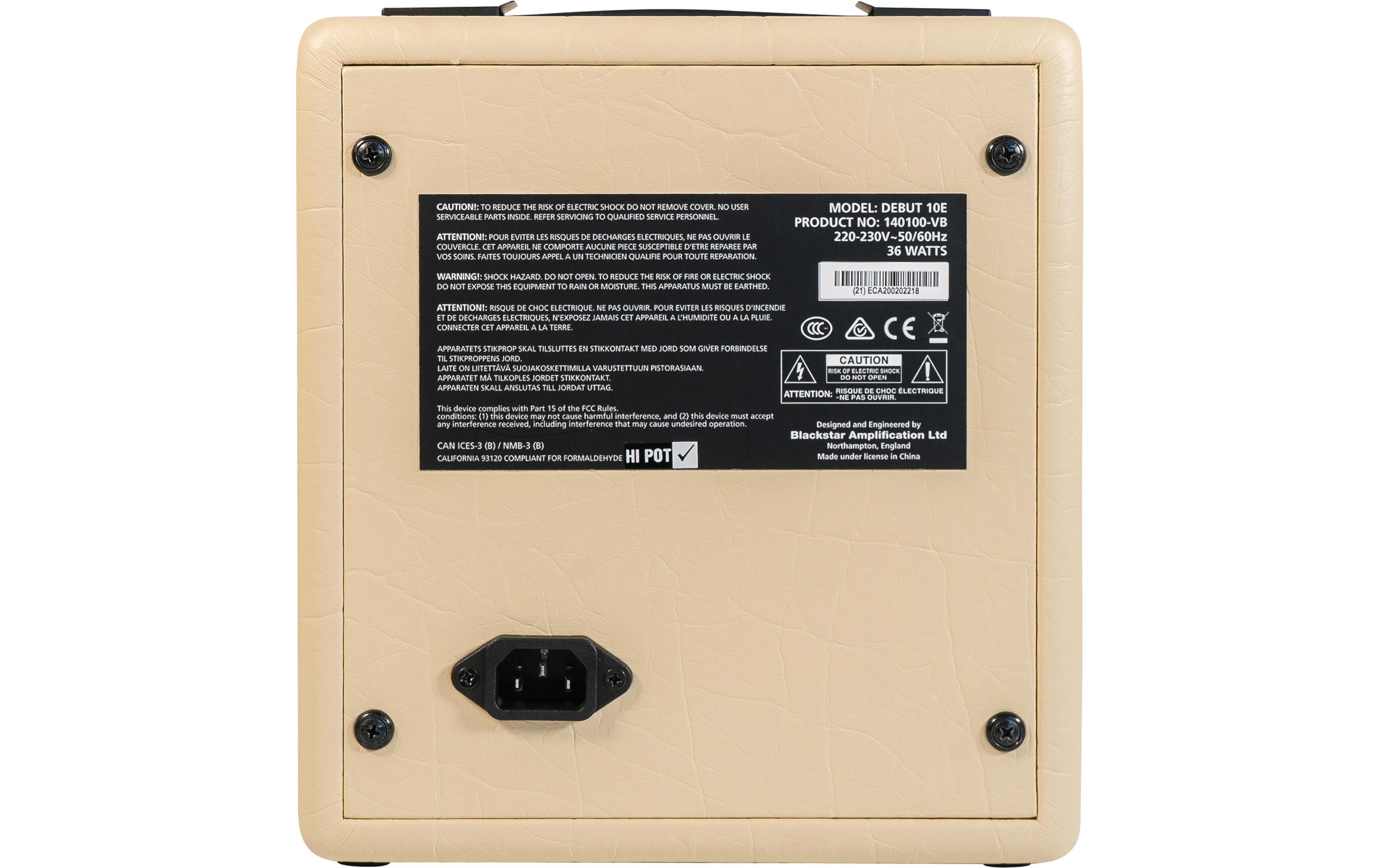 Combo Debut 10EGitarrenverstärker mit 10 Watt Leistung