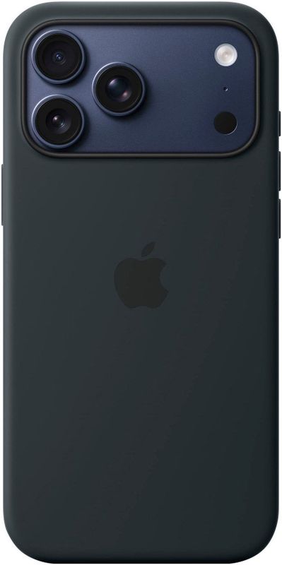 Apple - Silicone Case - Zwart - Smartphonehoes - Met MagSafe voor iPhone 17 Pro Max