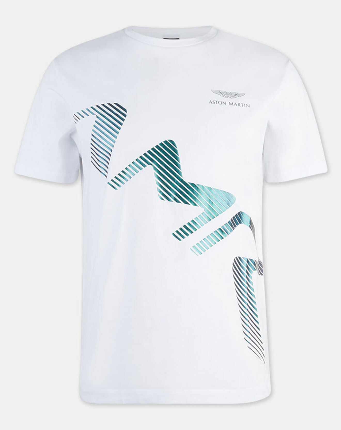 Hackett London T-Shirt Aston Martin Racing blanc