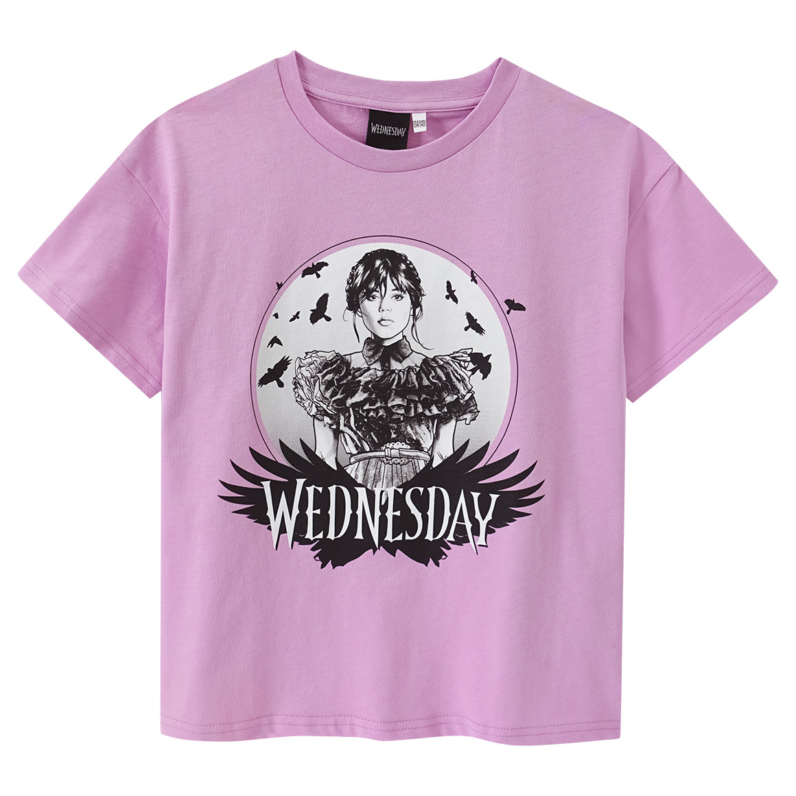 Yigga WEDNESDAY T-Shirt mit Print helllila
