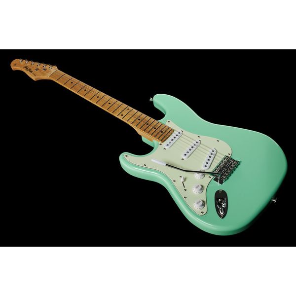 Harley Benton ST-62CC MN LH Seafoam G Bundle