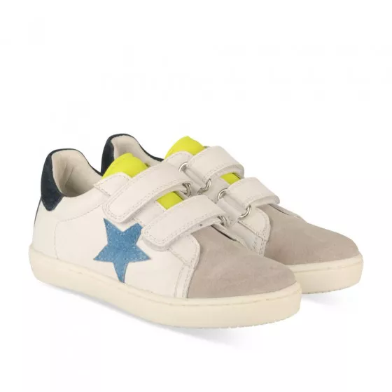 Baskets BLANC MEGIS KIDS