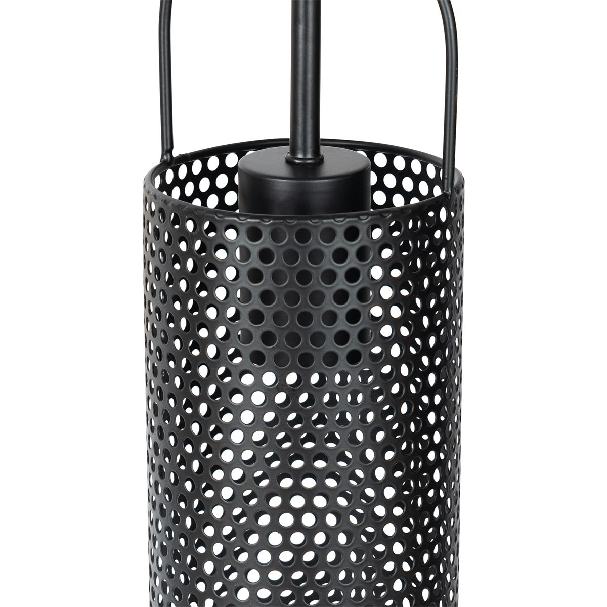 Hanglamp zwart met smoke glas 23 cm langwerpig 3-lichts - Kevin