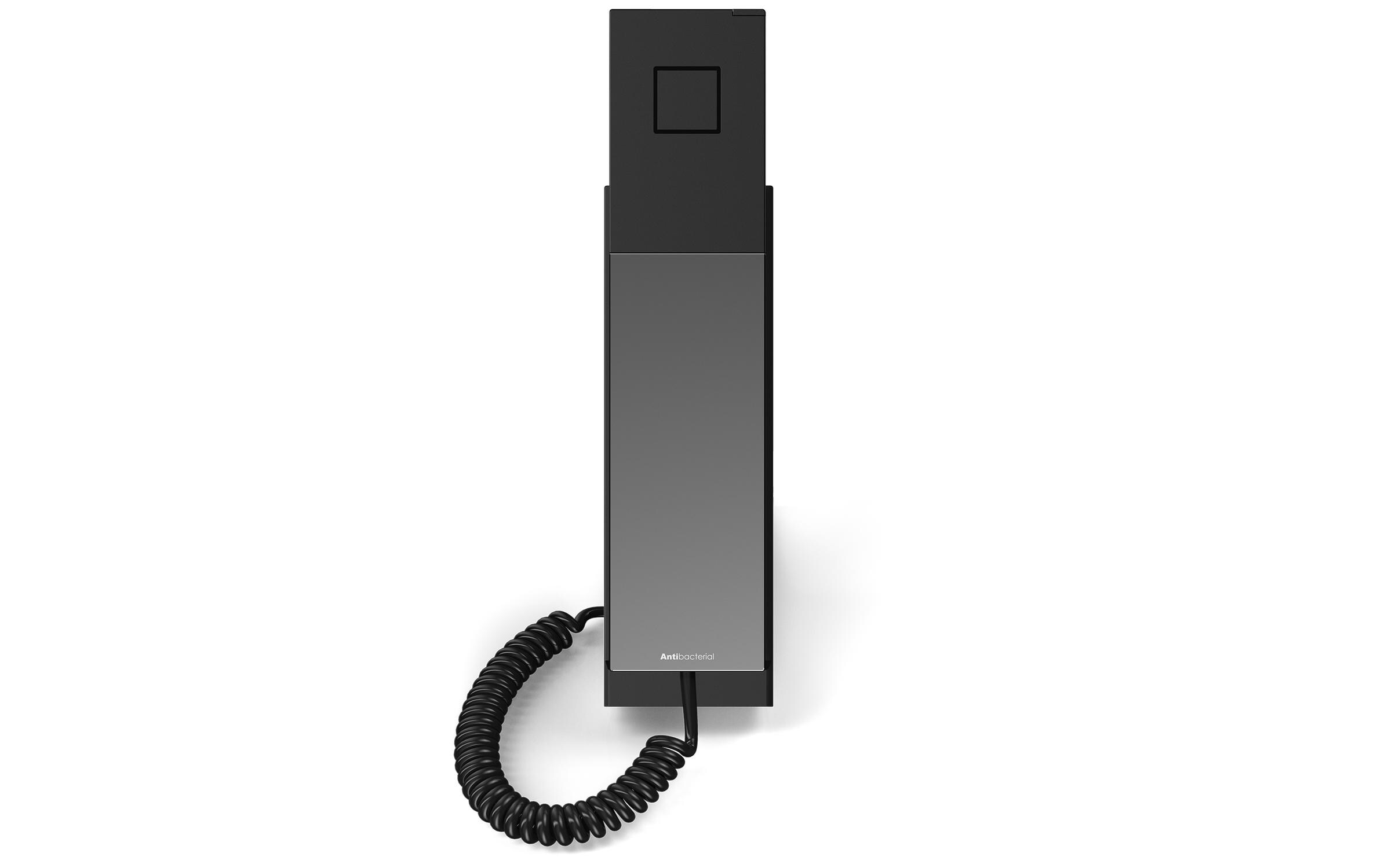 Tischtelefon HD30LA, Analoges Hotellobby-Telefon SchwarzDas HD300A verfügt über ein modernes, schlankes Design, dass sich in Umgebung einfügt