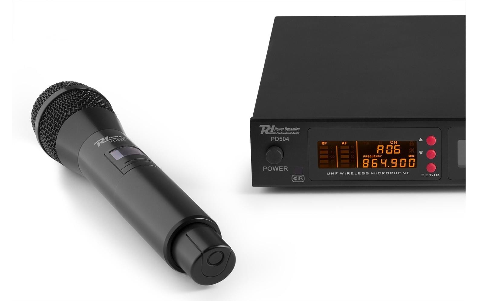 Funksystem PD504H<br>Wireless Mikrofon UHF Set