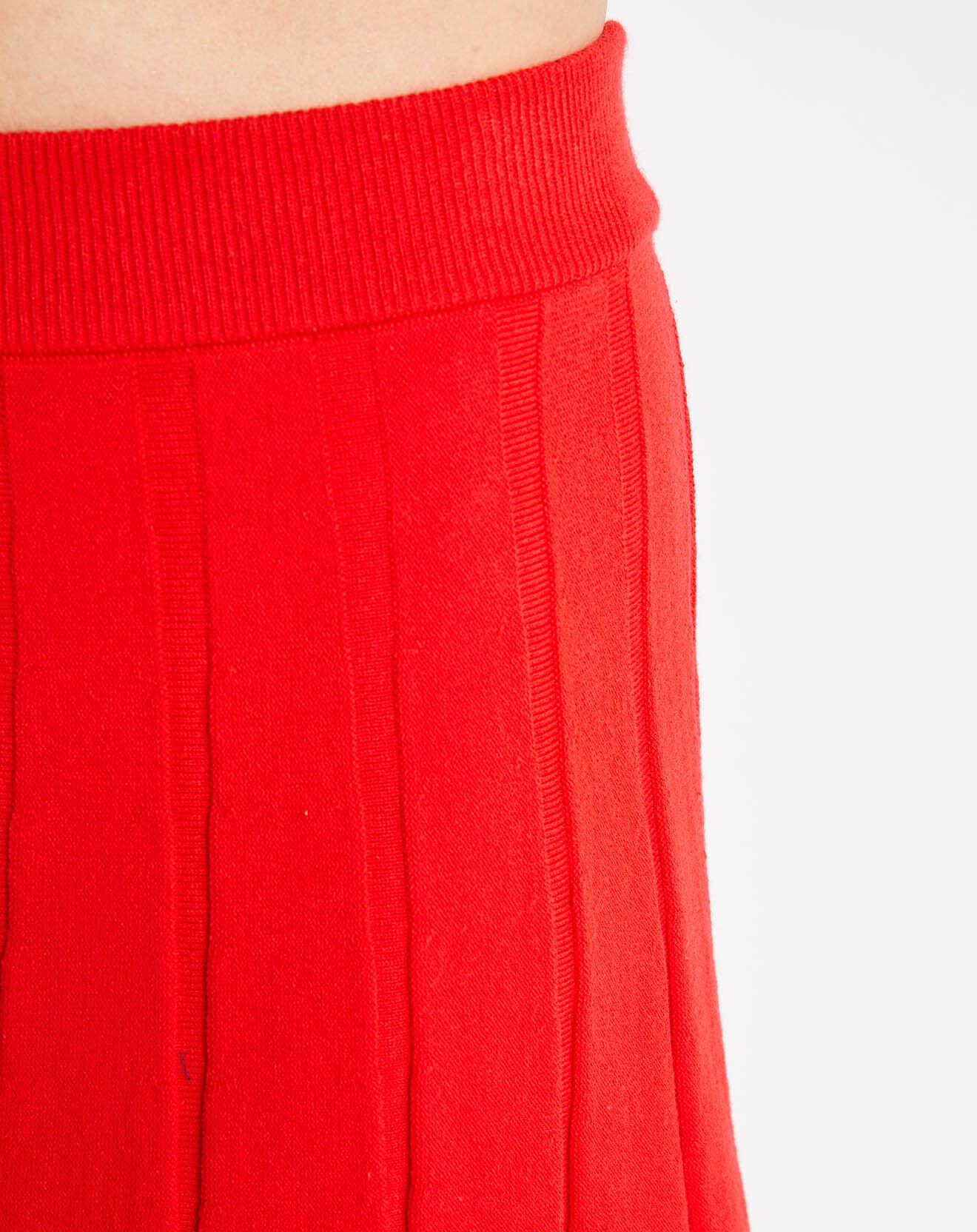 Jodhpur Jupe en maille Rolls rouge