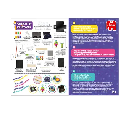 Jumbo Spiele Create & Discover - Weltraum
