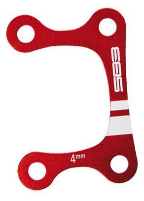 SB3 Kit Entretoises Potence Direct Mount (1x2mm/1x4mm/1x6mm) Rouge