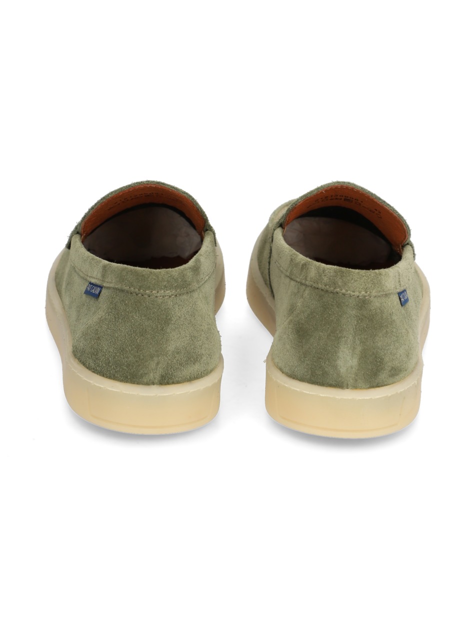 Veloursleder Slipper sportiv