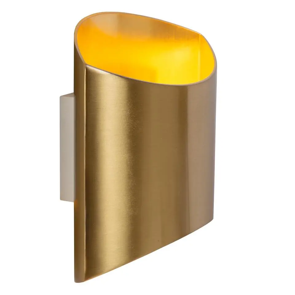 Lucide DILETTA Wandlamp - Mat Goud / Messing