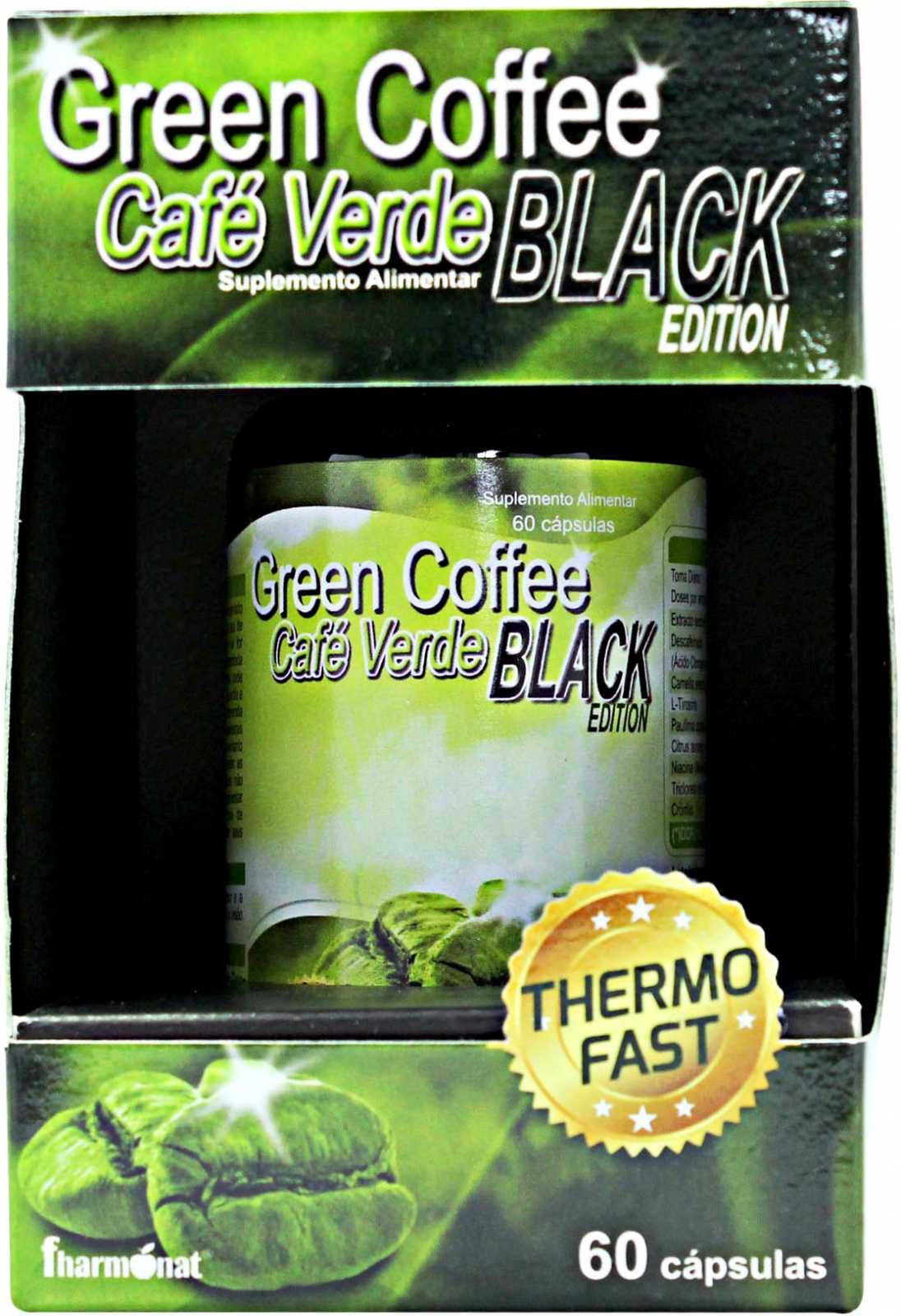 Fharmonat Café Verde Black Edition 60 Cápsulas