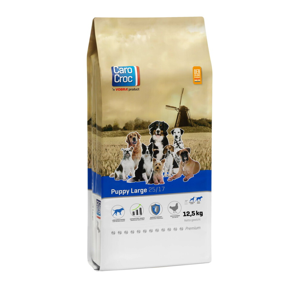 CaroCroc Puppyvoer Large12,5 kg