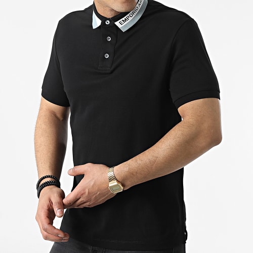 Polo A Manches Courtes 3L1FAQ-1JPTZ Noir