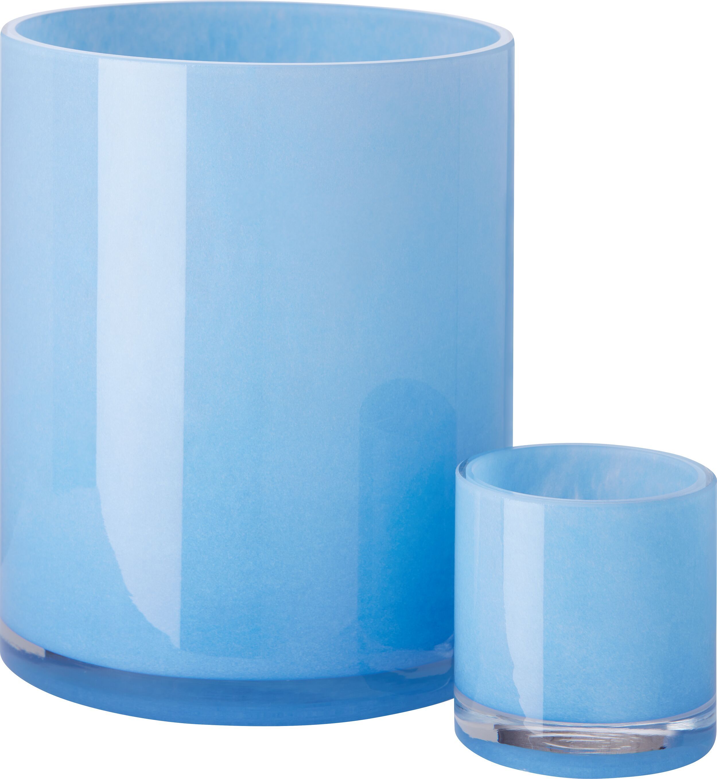 ALEX Vase - Hellblau / H: 18.0 cm