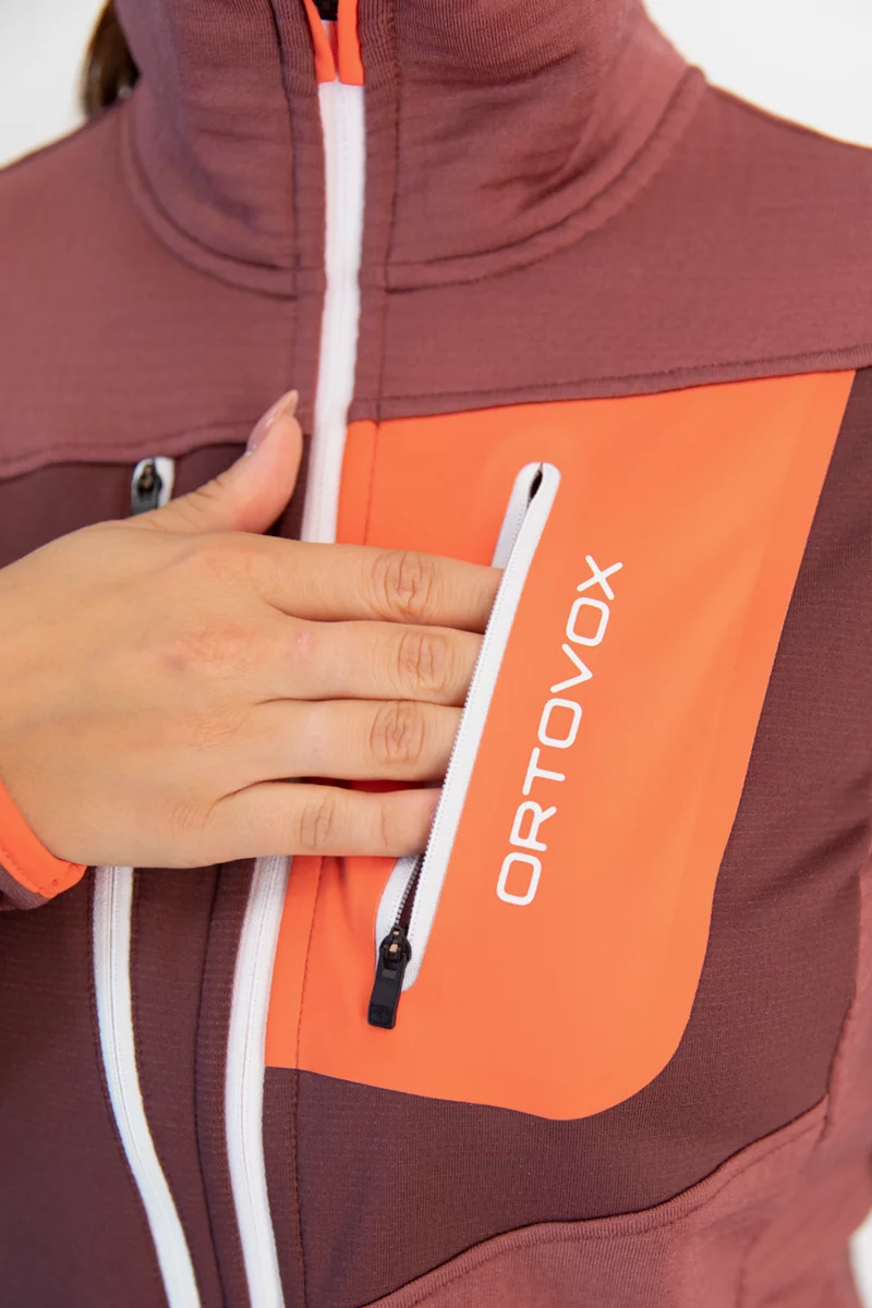 Ortovox Fleece Grid Damen Midlayer