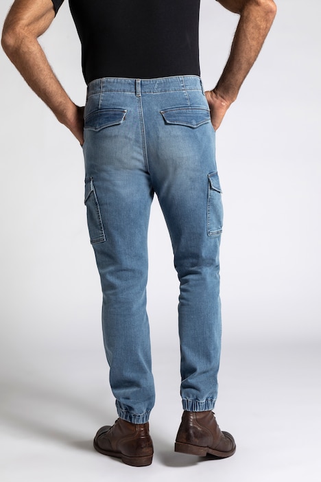 Cargo-Jeans, FLEXNAMIC® , Denim, 5-Pocket