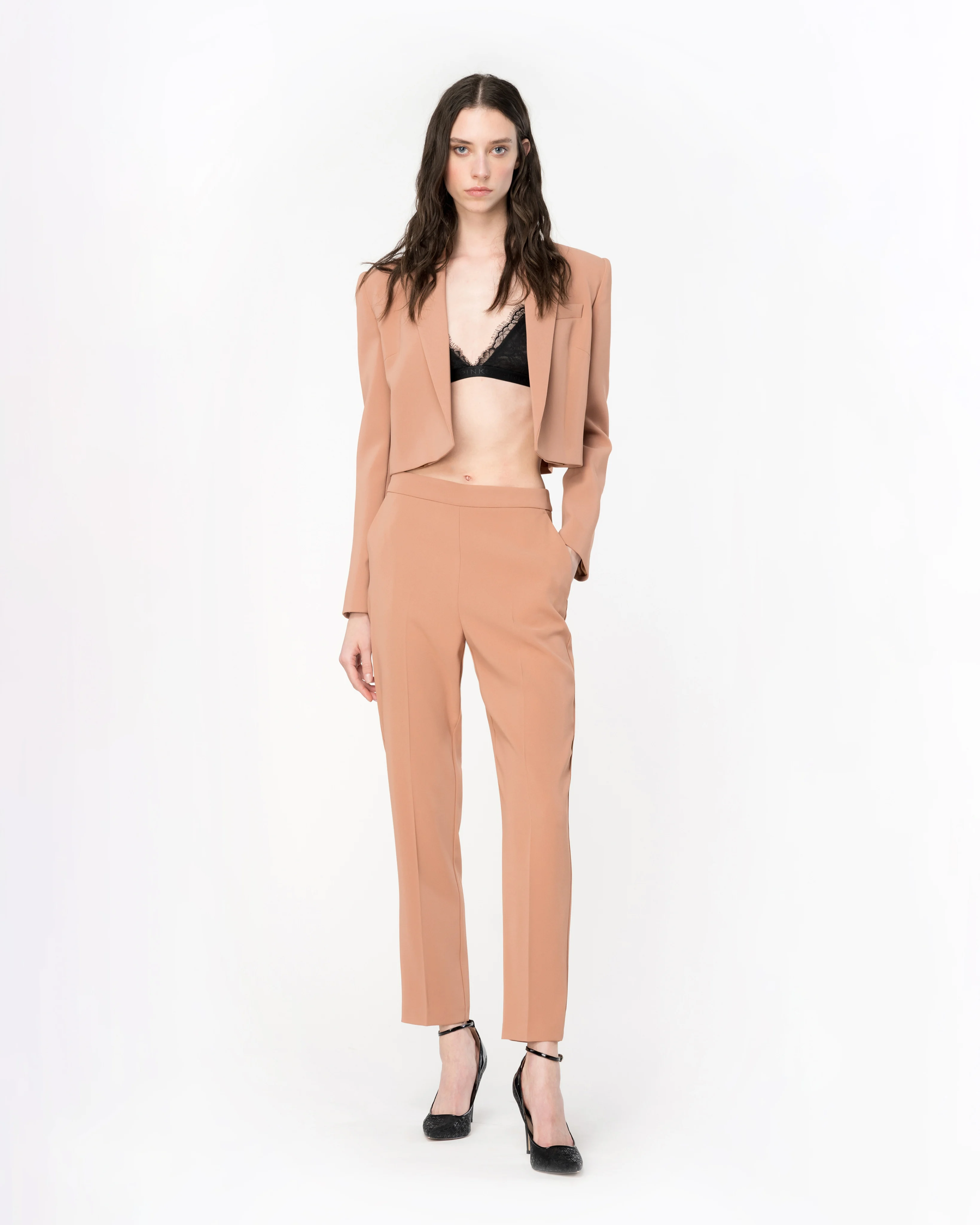 Pantalon slim | Orange