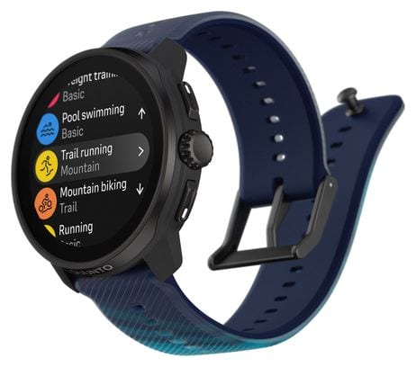 Montre GPS Suunto Race S Bleu UTMB World Series Edition limitée - Bleu marine