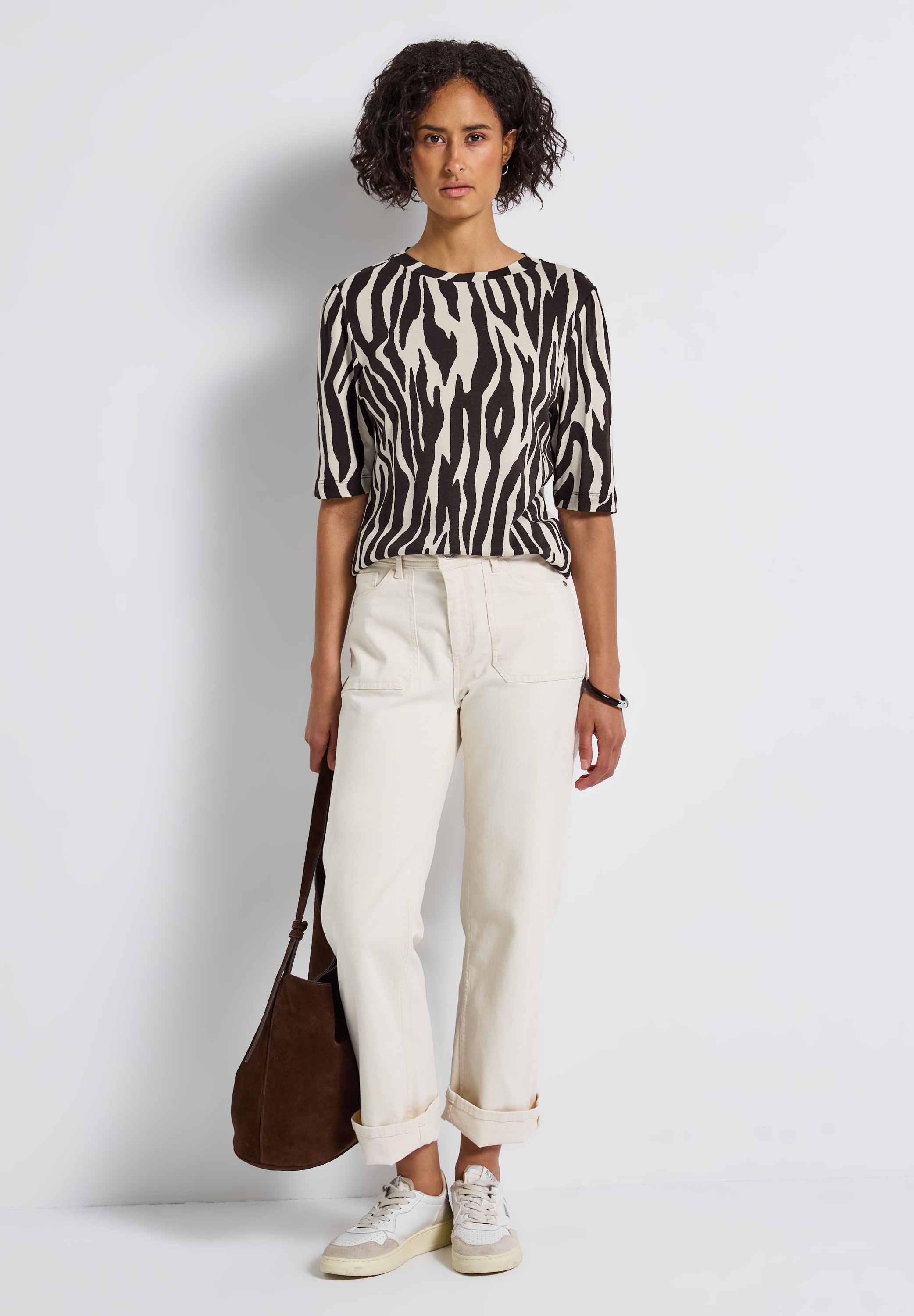 STREET ONE Print-Shirt , mit Animal-Print