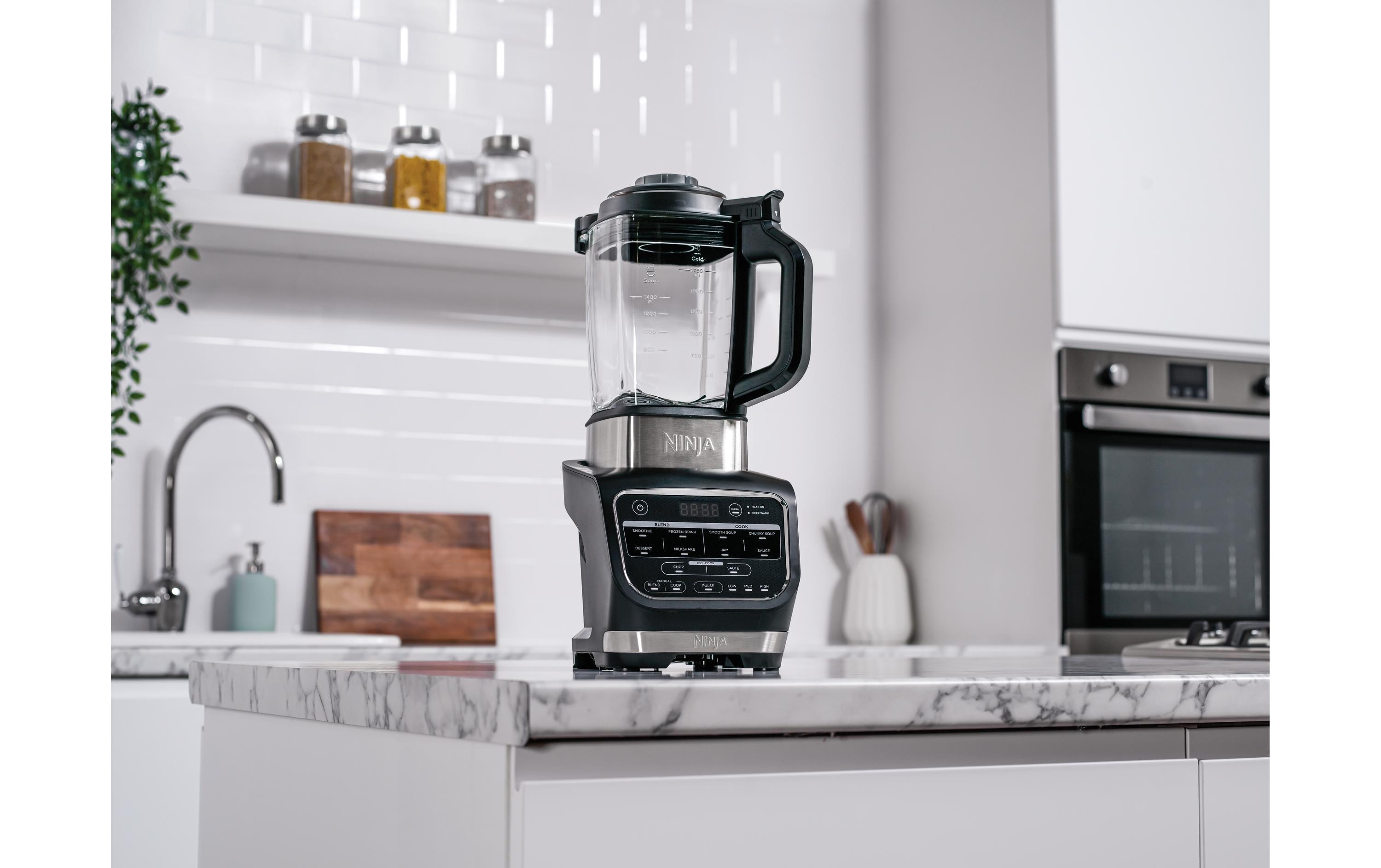 Foodi Mixer und Suppenkocher Schwarz<br>Standmixer