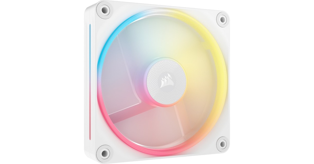 CorsairiCUE LINK LX120-R RGB Reverse case fan  (Wit, 120 x 120 x 25 mm, PWM)
