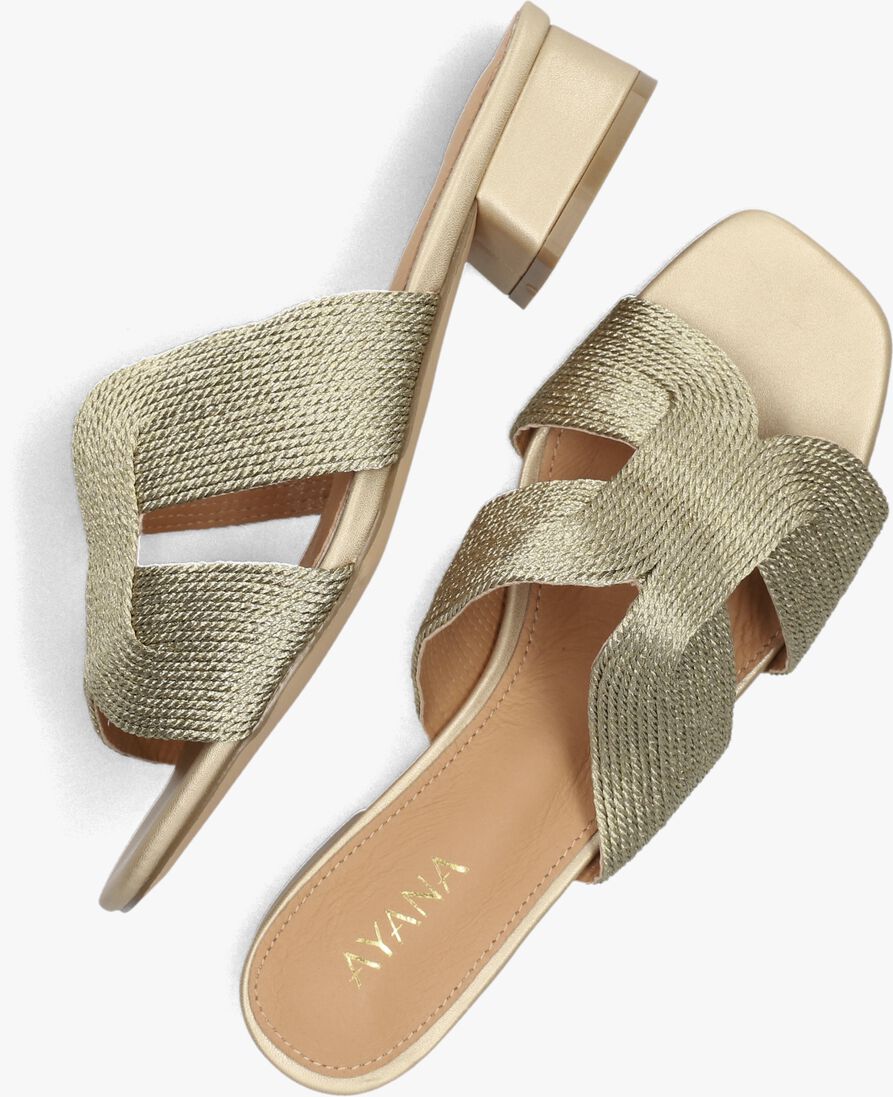 AYANA gouden ayana slippers 0325-8