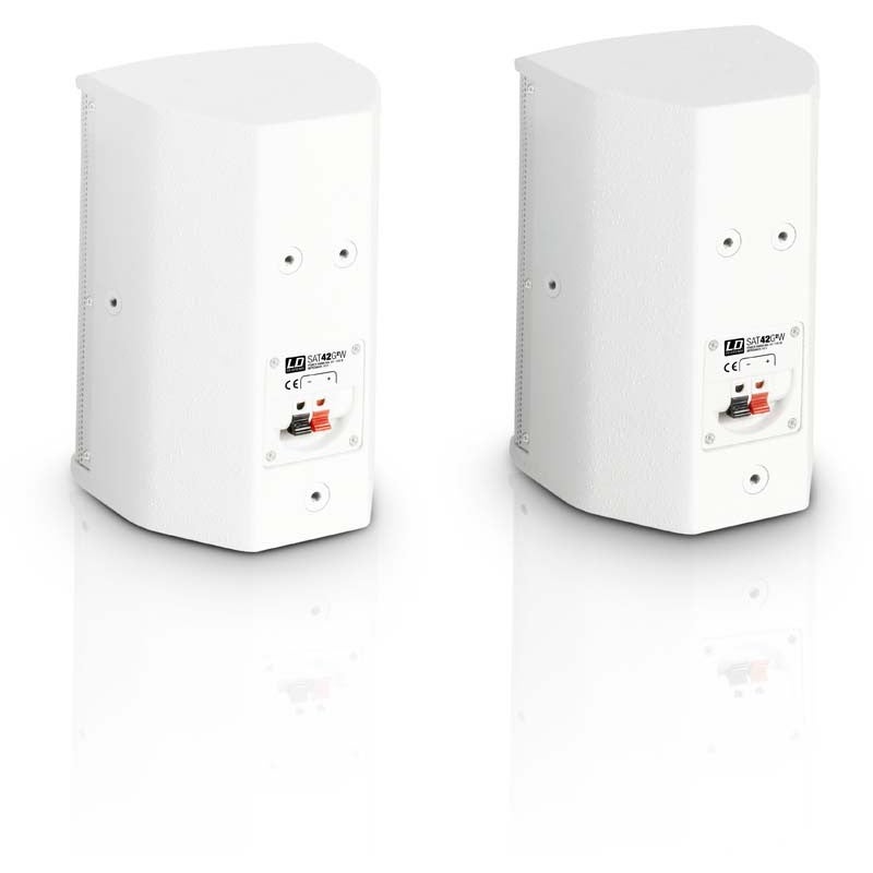 LD Systems SAT 42 G2 W 4 inch passieve installatie luidsprekers wit (paar)